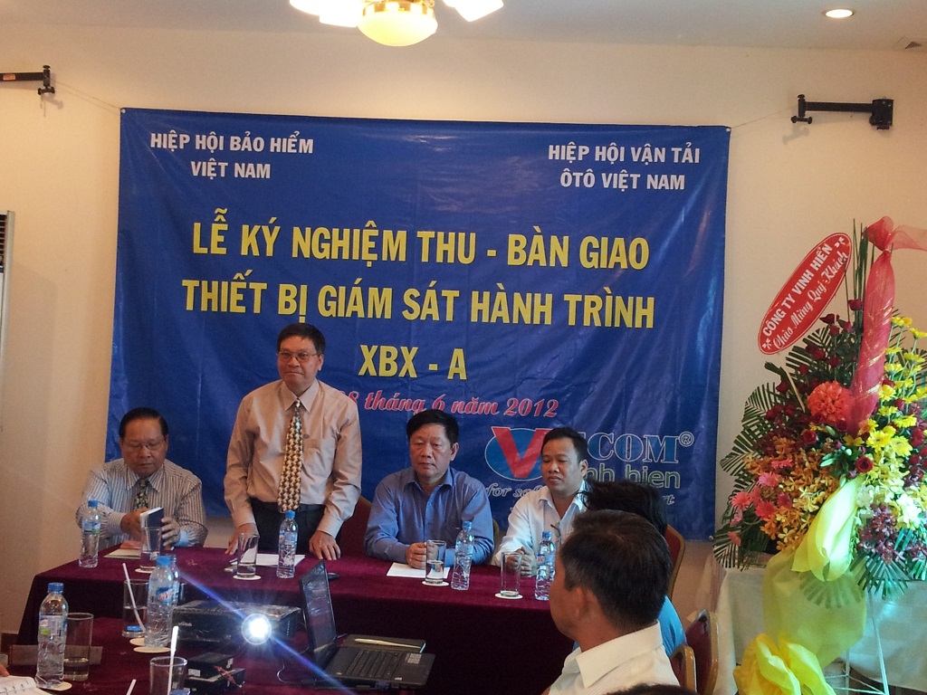 Vinh Hiển cung cấp thiết bị Giám sát hành trình cho Hiệp hội bảo hiểm Việt Nam và Hiệp hội Vận tải Ô tô Việt Nam